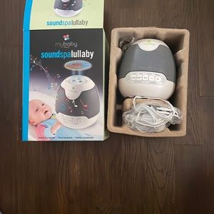Sound spa light for babies